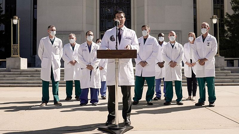 Incertidumbre sobre el estado de salud de Donald Trump