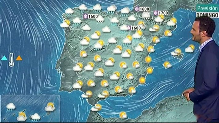El tiempo - Las lluvias y el fuerte viento continuarán hoy en el litoral cantábrico