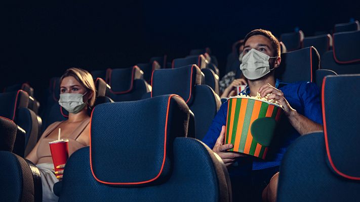 El cine, alternativa de ocio en el Madrid confinado