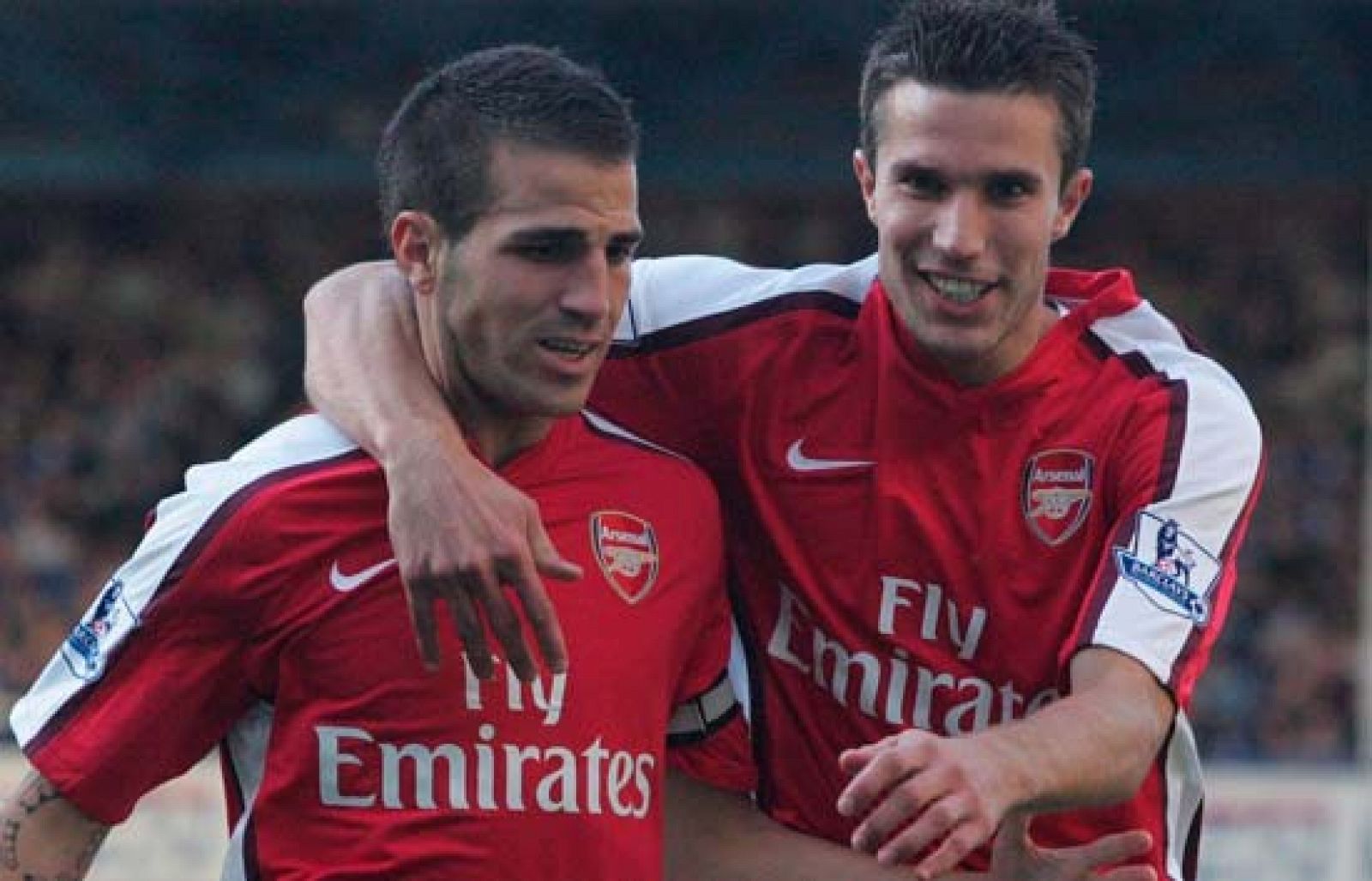 El capitán del Arsenal dedica la goleada a Dani Jarque. 