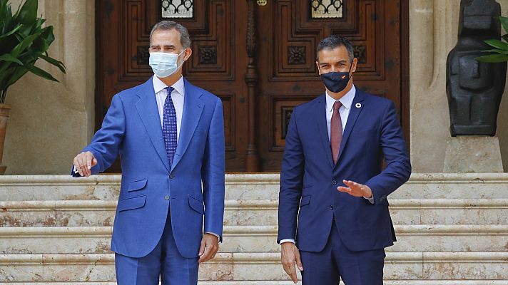 La hora de La 1 - El rey Felipe VI y el presidente Sánchez asistirán juntos a un acto en Barcelona este viernes