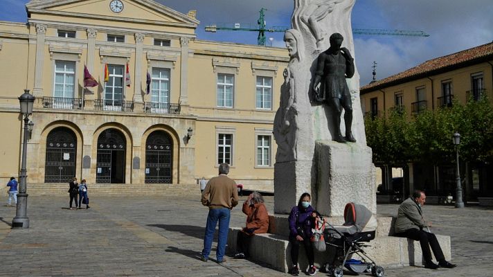 Las ciudades de León y Palencia, confinadas desde el martes