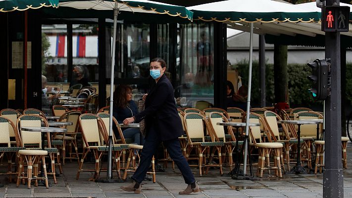 Telediario 1 - París alcanza la alerta máxima y permanecerá en ella 15 días