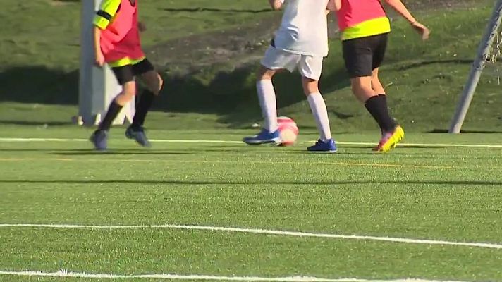 Telediario 1 - La visibilidad de la Liga femenina da un impulso a la cantera