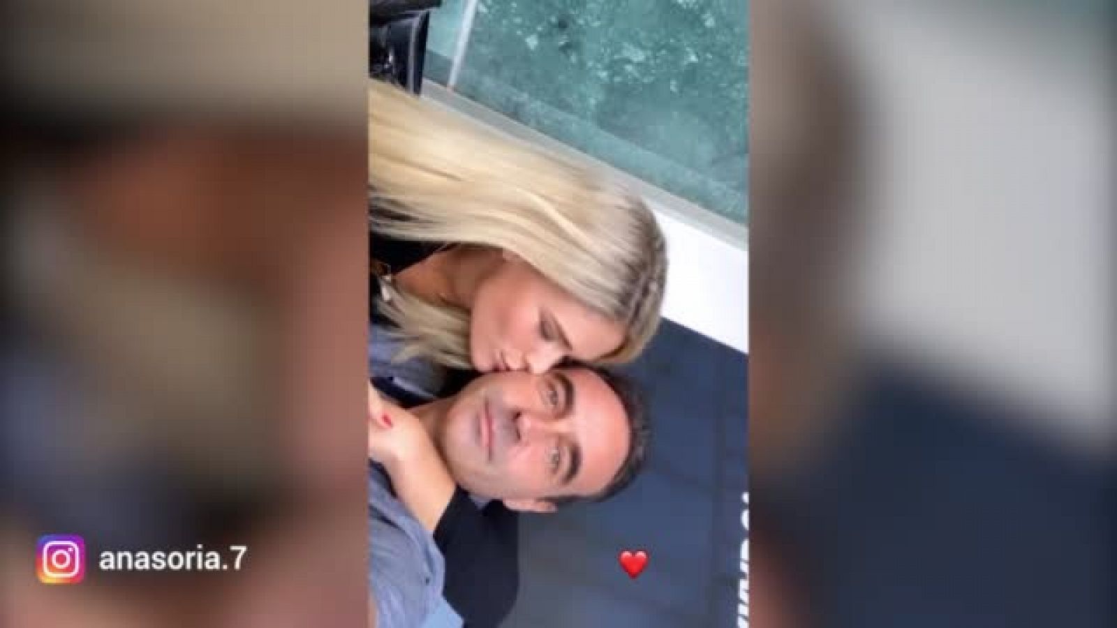 El vídeo en el que Ana Soria besa en bucle a Enrique Ponce
