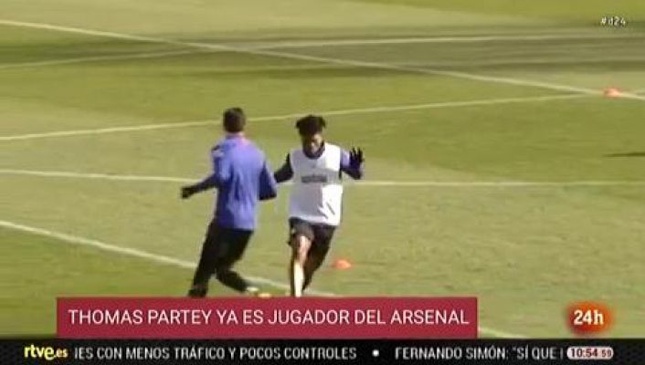 Telediario 1 - Thomas deposita su cláusula y deja el Atlético por el Arsenal