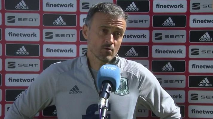 Fútbol - Luis Enrique, a TVE: "Veo al equipo muy bien"