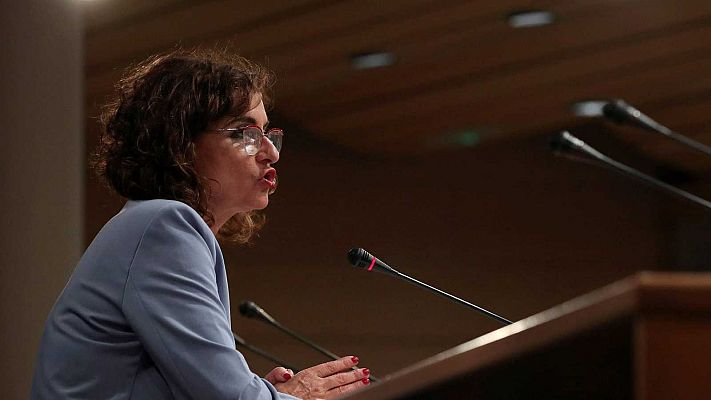 Telediario 1 - El Gobierno aprueba un límite de gasto inédito