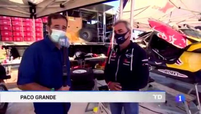 Sainz: "Es una victoria poder celebrar el Rally de Andalucía"