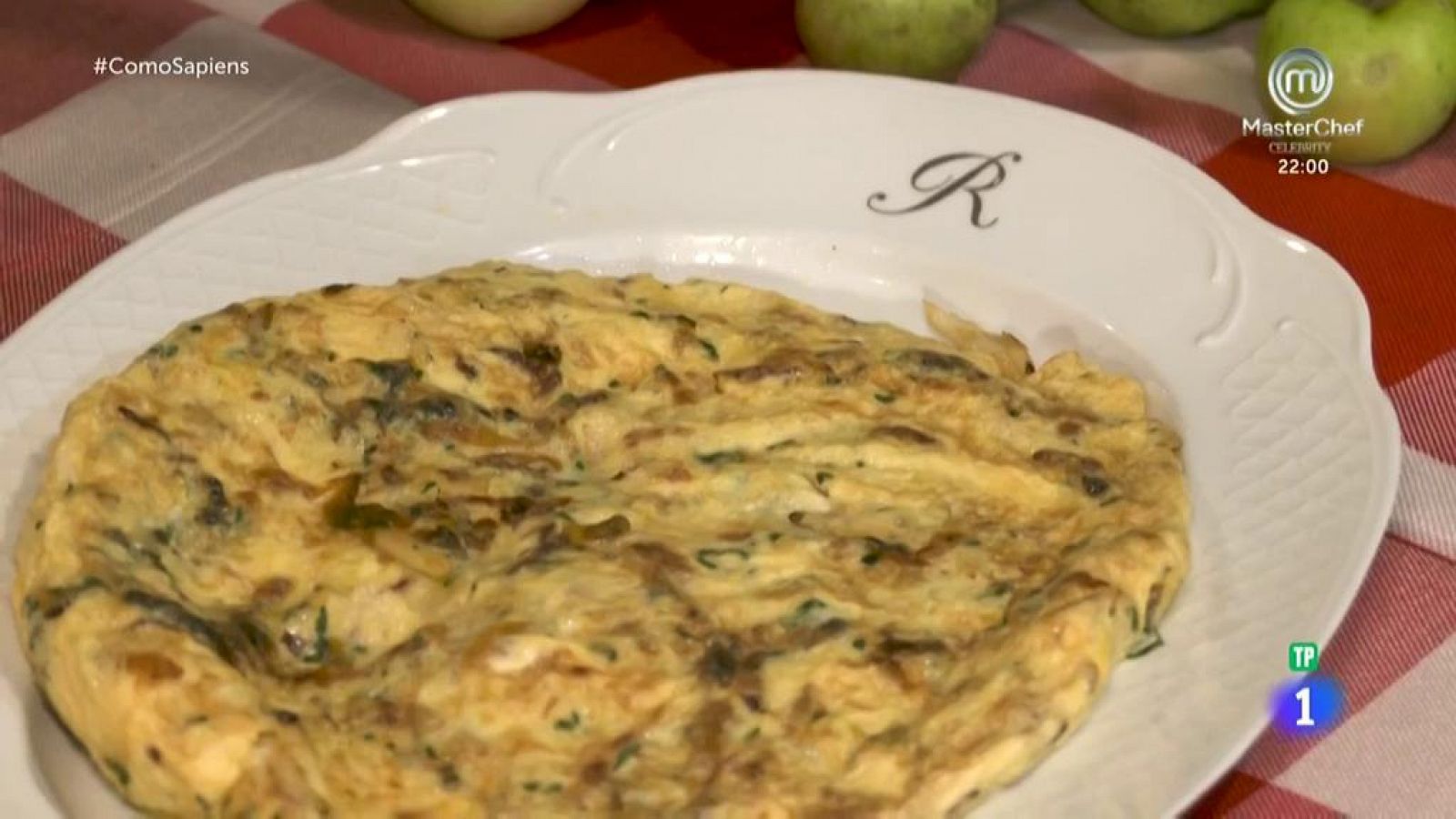 Receta de tortilla de bacalao con guindillas