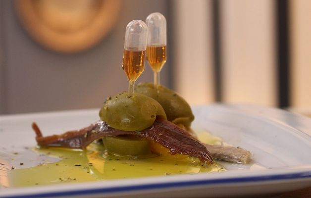 RTVE Cocina - Aceitunas gordal rellenas