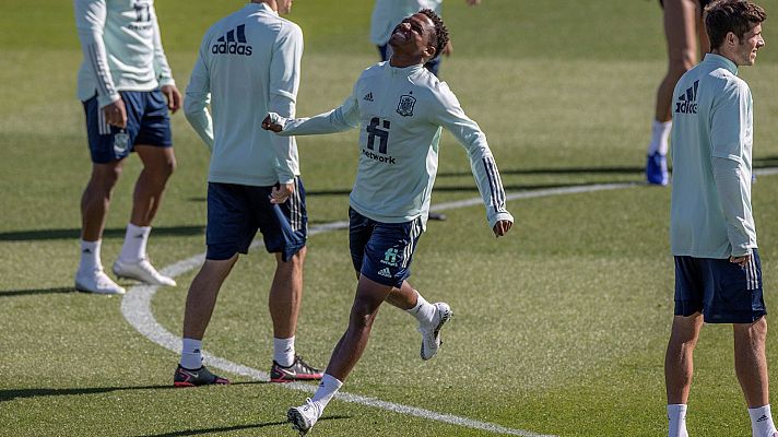 Telediario 1 - Ansu Fati, presente y futuro de la selección