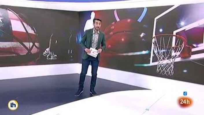 Telediario 1 - Los Lakers ganan a Miami y se quedan a un triunfo del título de la NBA