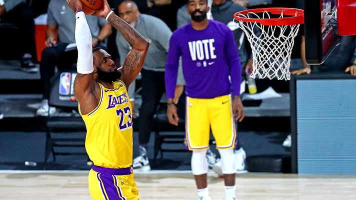  - NBA | El tercer triunfo de Los Angeles Lakers ante Miami Heat en 5 jugadas