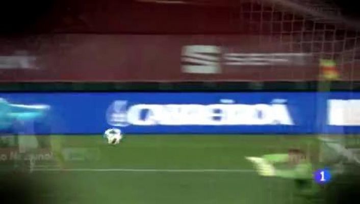 Telediario 1 - España y portugal se miden en un amistoso de altura