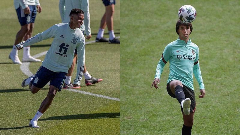 Ansu Fati y Joao Félix, valores en alza para Vitor Bahía y Rui Costa