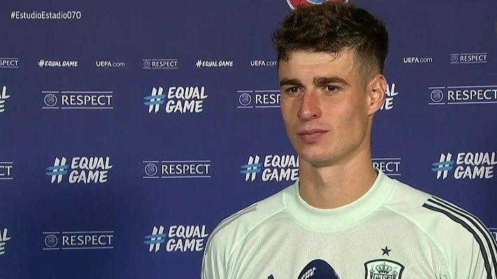 UEFA Nations League - Kepa Arrizabalaga: "Estoy contento con la confianza del seleccionador"