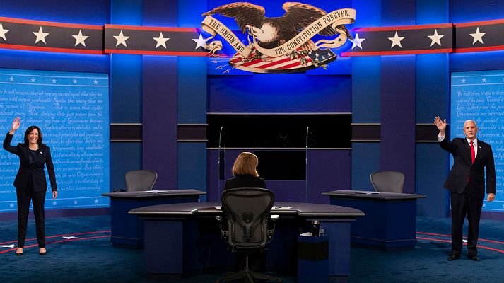 La noche en 24h - Harris increpa a Pence por la gestión contra la pandemia