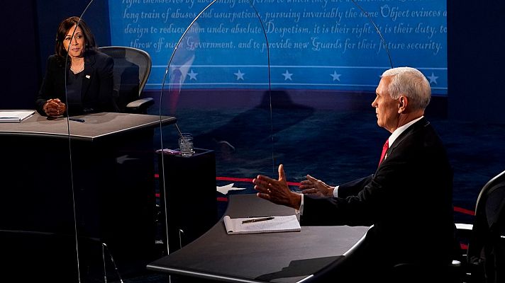 Kamala Harris y Mike Pence protagonizan un debate marcado por la gestión de la pandemia