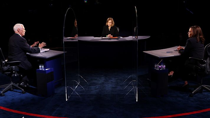 Post-debate vicepresidencial elecciones EE.UU