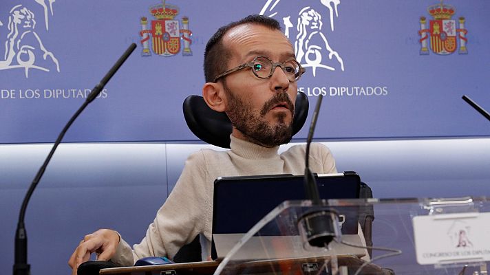La hora de La 1 - Echenique, tras la petición del juez del caso Dina de investigar a Iglesias: "Es un disparate jurídico"