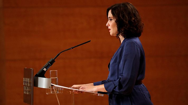 Ayuso pide a los madrileños "no salir de Madrid" durante el puente de la Hispanidad