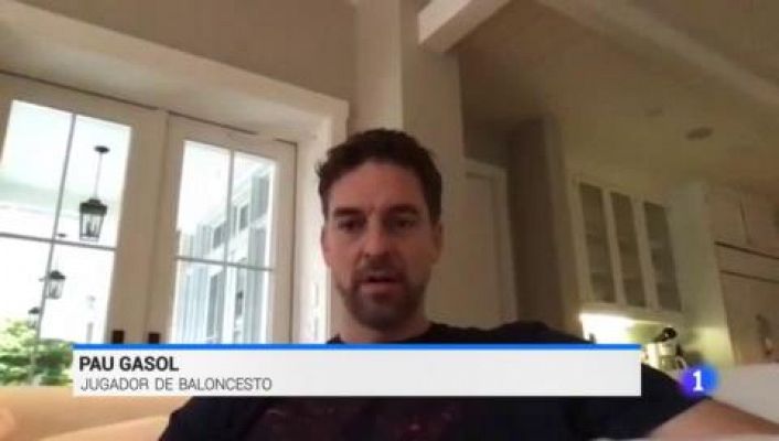 Telediario 1 - Pau Gasol: "En el próximo mes y medio descubriré si puedo volver a competir"