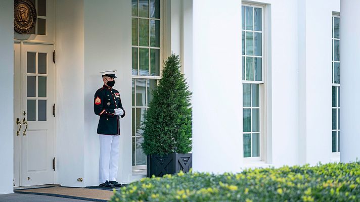 La Casa Blanca, foco de contagios de COVID-19