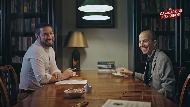'entrevista con harari: las amenazas del futuro', avance de la entrevista con harari de la cuarta temporada de 'el cazador de cerebros'