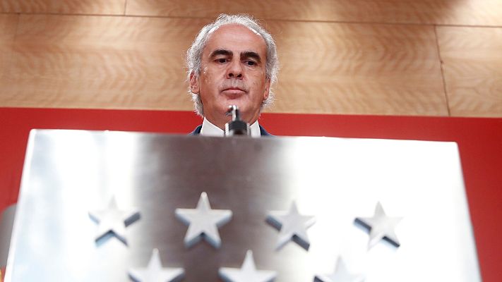 Informativo 24h - El consejero de Sanidad de Madrid asegura que "ningún madrileño va a entender" que se declare el estado de alarma