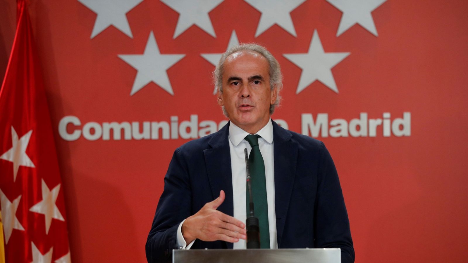 El consejero de Sanidad de Madrid: "Con los datos avalándonos, vamos a pedir que se levante el estado de alarma"