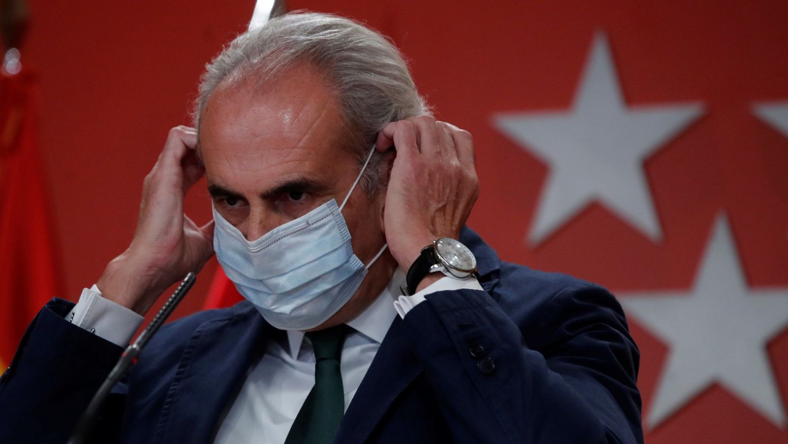 El consejero de Sanidad de Madrid afirma que el Gobierno ha hecho un "chantaje" con el estado de alarma