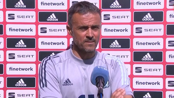 Luis Enrique: "Oyarzabal ha dado negativo y, junto a Reguilón, están disponibles"