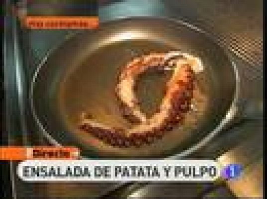 Ensalada de pulpo y patatas