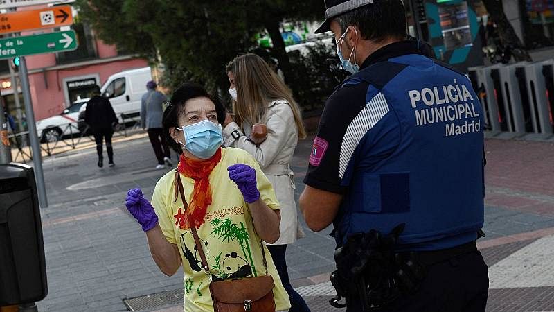 Marlaska advierte de que los agentes podrán multar a quienes se salten el estado de alarma en Madrid