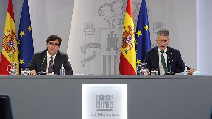 Especial Coronavirus - Comparecencia de los ministros de Sanidad y de Interior