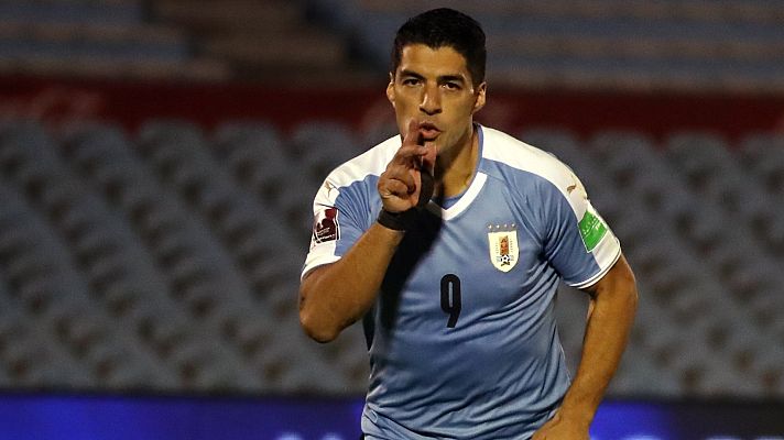 Telediario 1 - Suárez reconoce que lloró por la manera que tuvo que salir del Barça