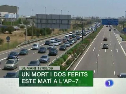 L'informatiu - Comunitat Valenciana - L'informatiu Comunitat Valenciana - 17/08/09