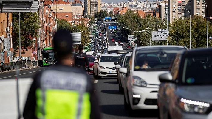 Controles en las salidas de Madrid y en las estaciones