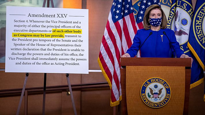 Telediario 1 - Comisión demócrata para inhabilitar a un presidente