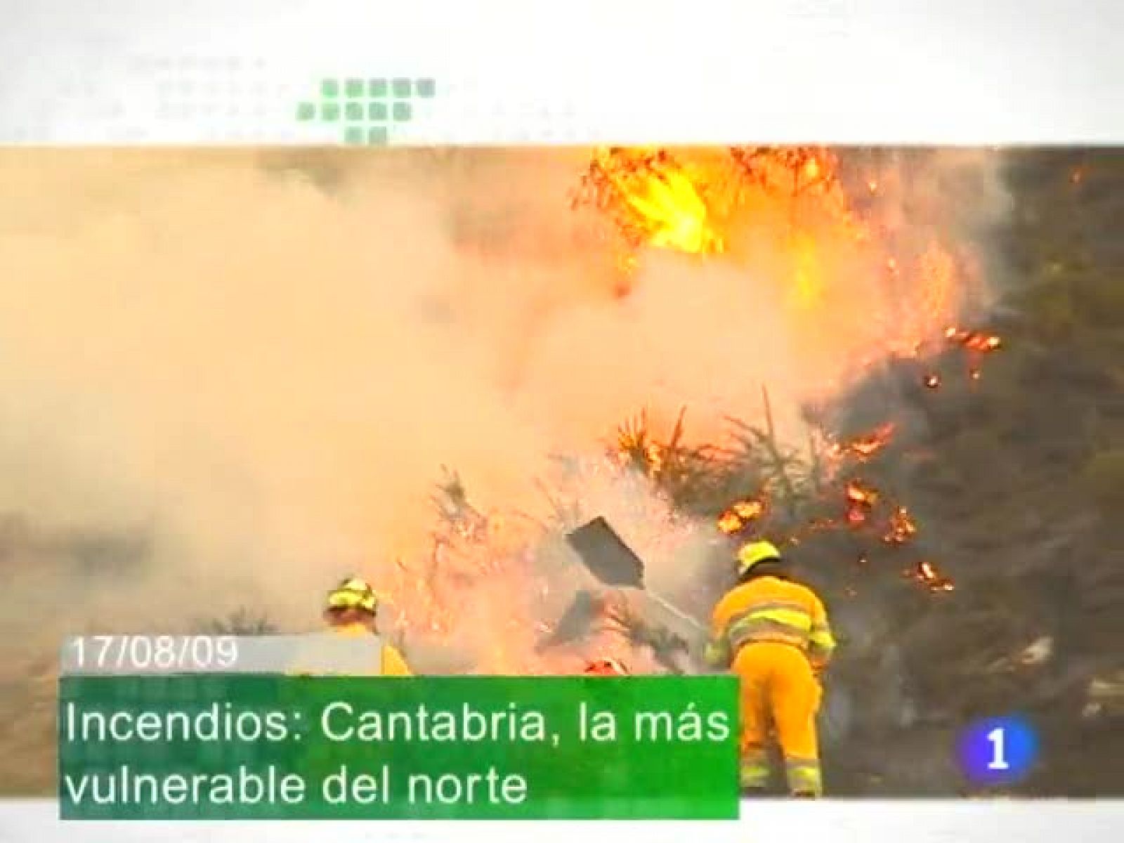 Telecantabria. Informativo de Cantabria. (17/08/09)