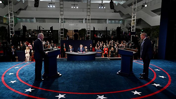 Cancelan el segundo debate electoral entre Trump y Biden