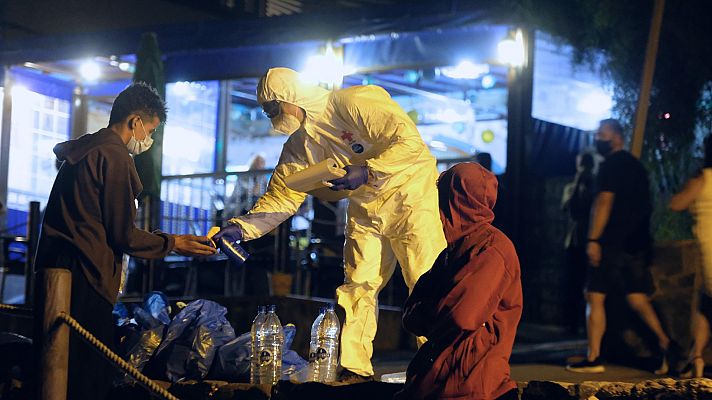 Telediario 1 - Más de mil migrantes llegan a Canarias en las últimas horas