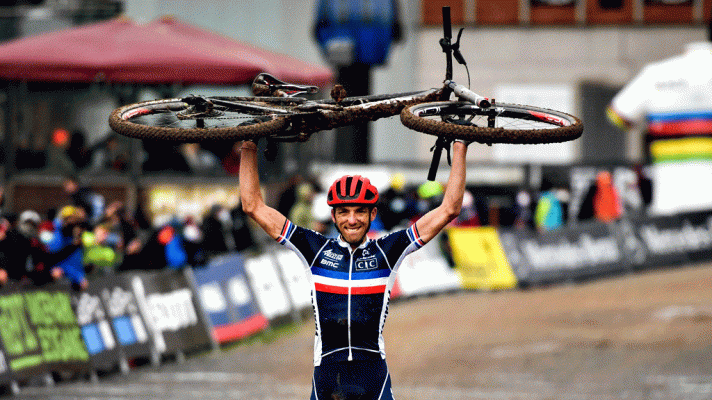 Ciclismo - El francés Jordan Sarrou se lleva el oro en la prueba de cross-country