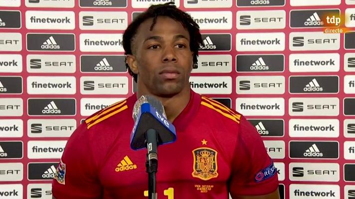 España 1-0 Suiza | Adama Traoré: "Hay que seguir trabajando los últimos metros"