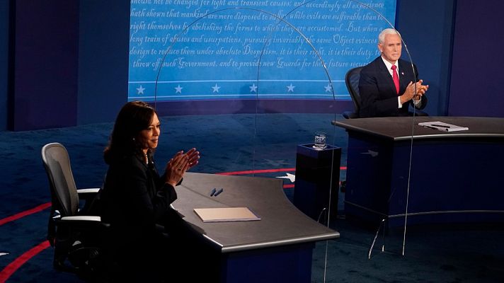 Telediario 1 - Kamala Harris y Mike Pence: así son los canditatos a vicepresente de Estados Unidos