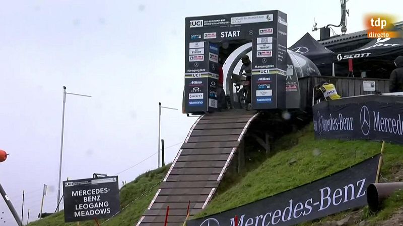 Camille Balanche, campeona del mundo de descenso en btt