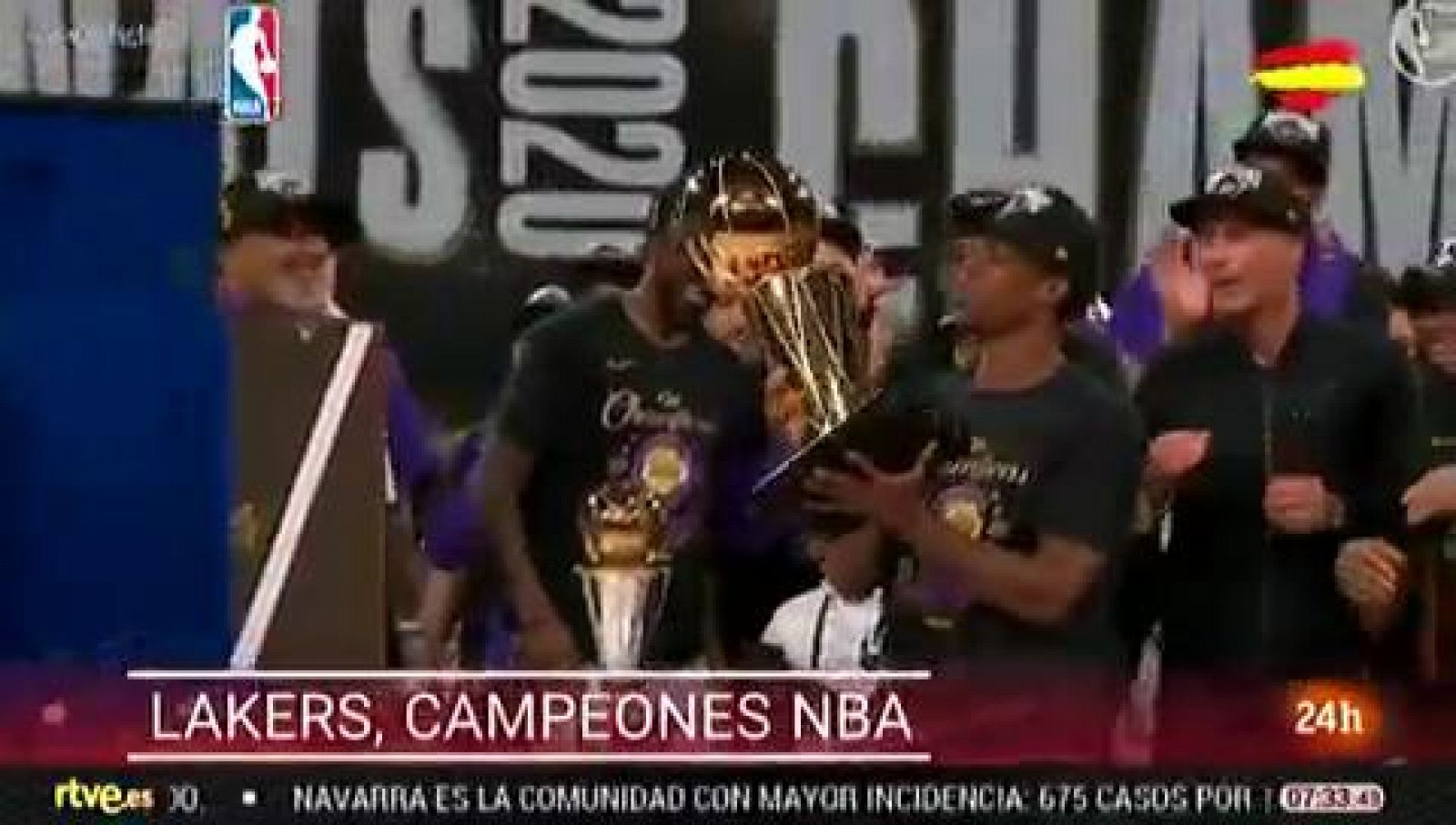 Los Lakers se proclaman campeones de la NBA