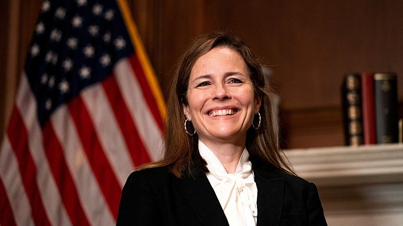 La jueza conservadora nominada por Trump abogará por un Supremo independiente