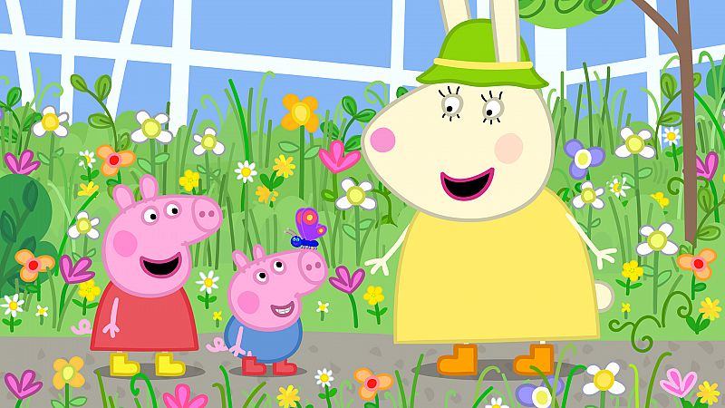 Peppa Pig (en inglés) - The botanical gardens - RTVE.es - Peppa Pig en inglés | Ver